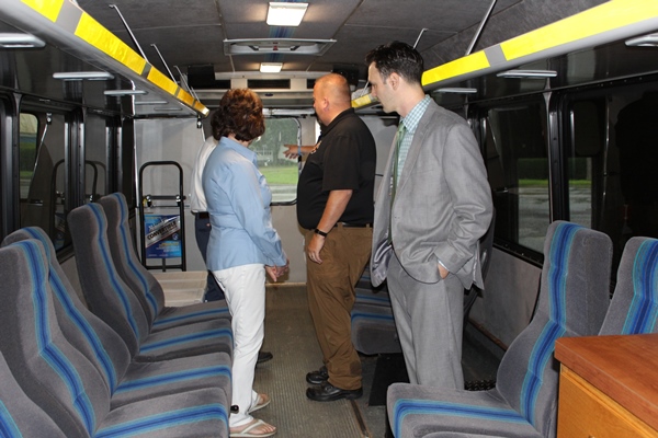 Touring the Inside of the new Rehab Bus