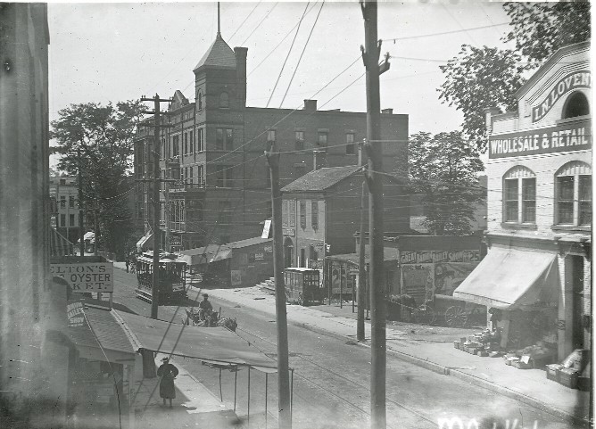 Historical picture of downtown