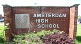 Amsterdam School Sign
