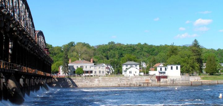 Riverside View of the Mohawk River