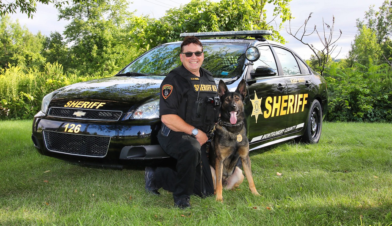 Correction Officer Erik Krug & K-9 Sam