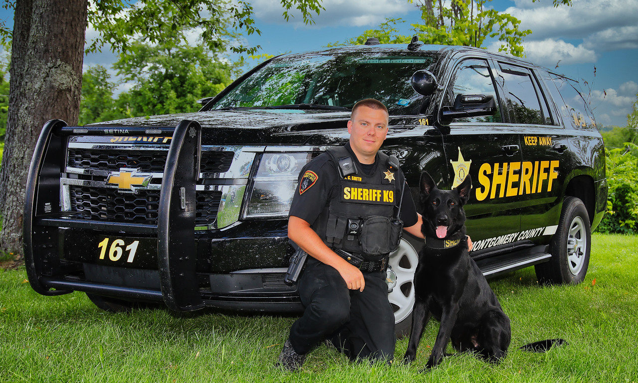 Sergeant Justin Smith & K-9 Bud