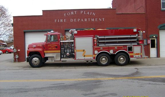 Fort Plain Fire Department Building and Firetruck